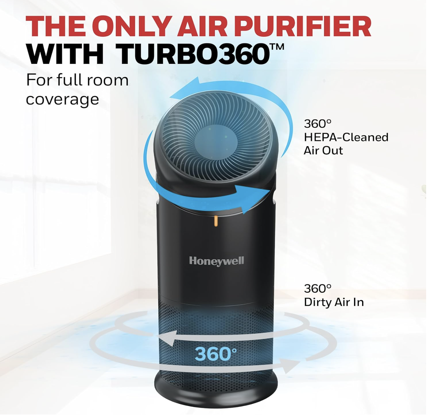 Honeywell Allergen Plus HEPA Air Purifier, view 4