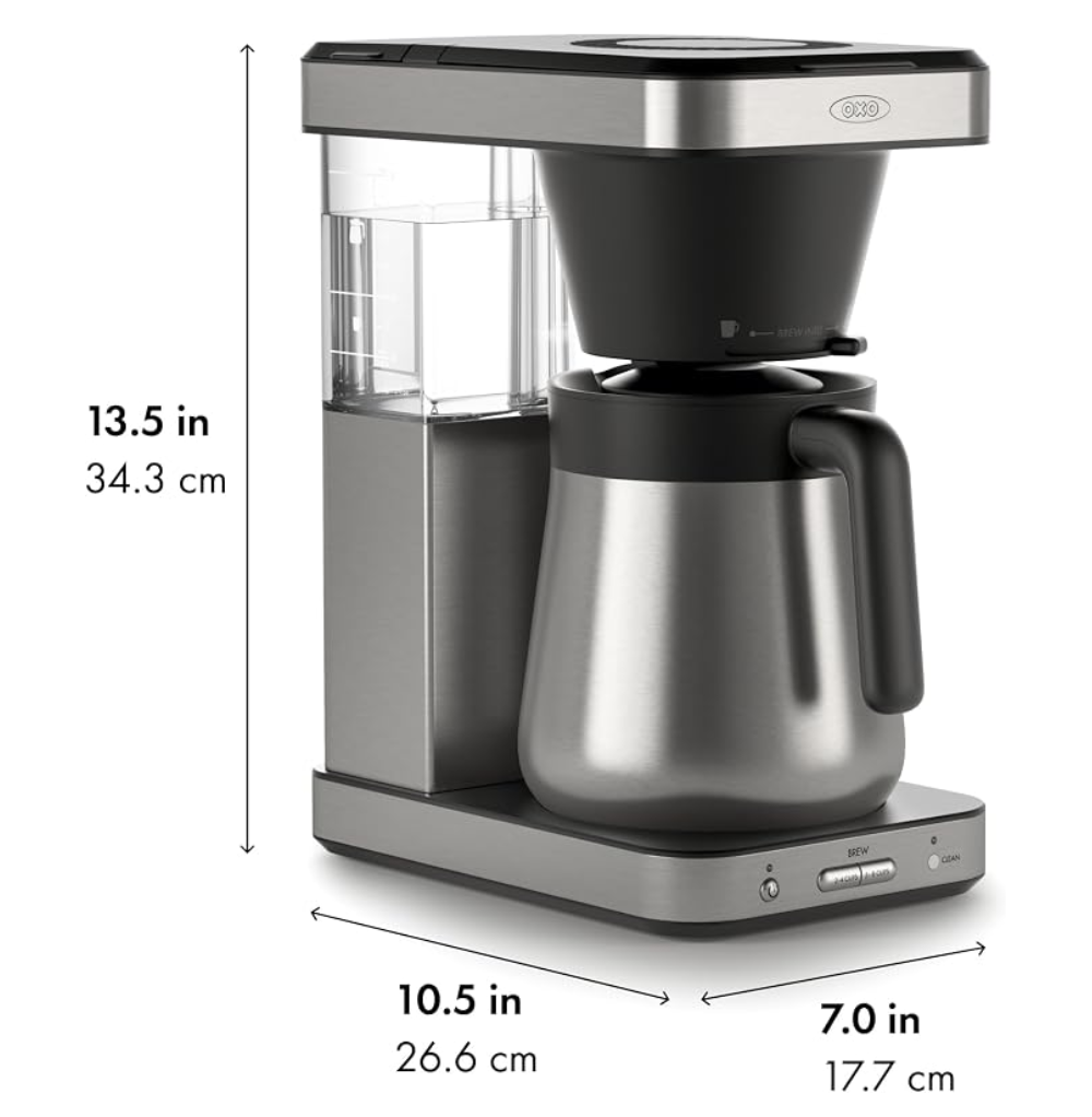 OXO Brew 8-Cup Coffee Maker, view 3