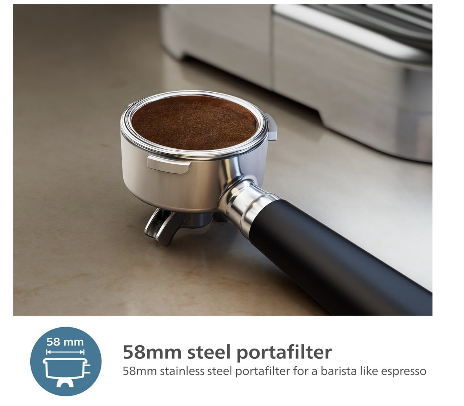 Philips Barista Brew Semi-Automatic Espresso Machine, view 3