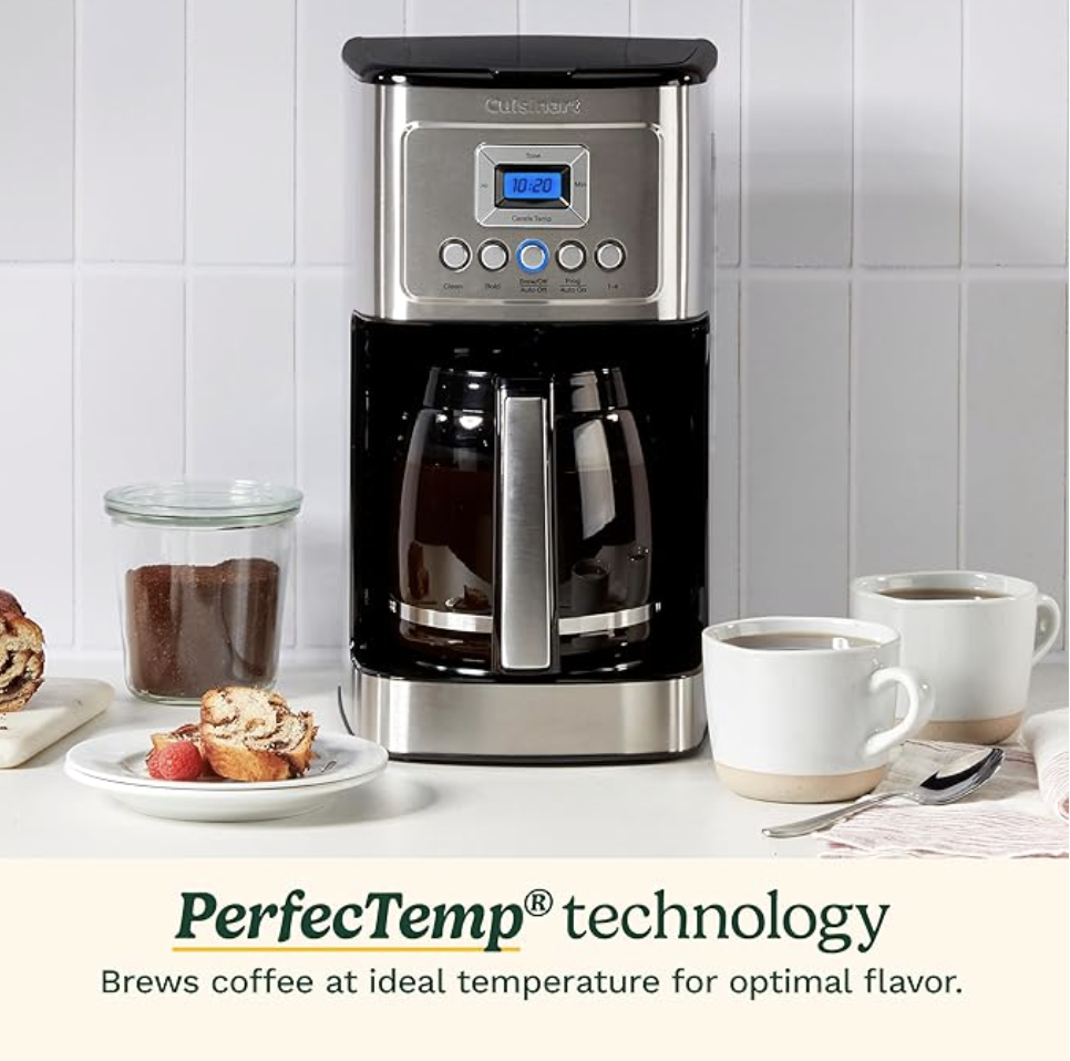 Cuisinart 14-Cup Programmable Coffee Maker, view 3