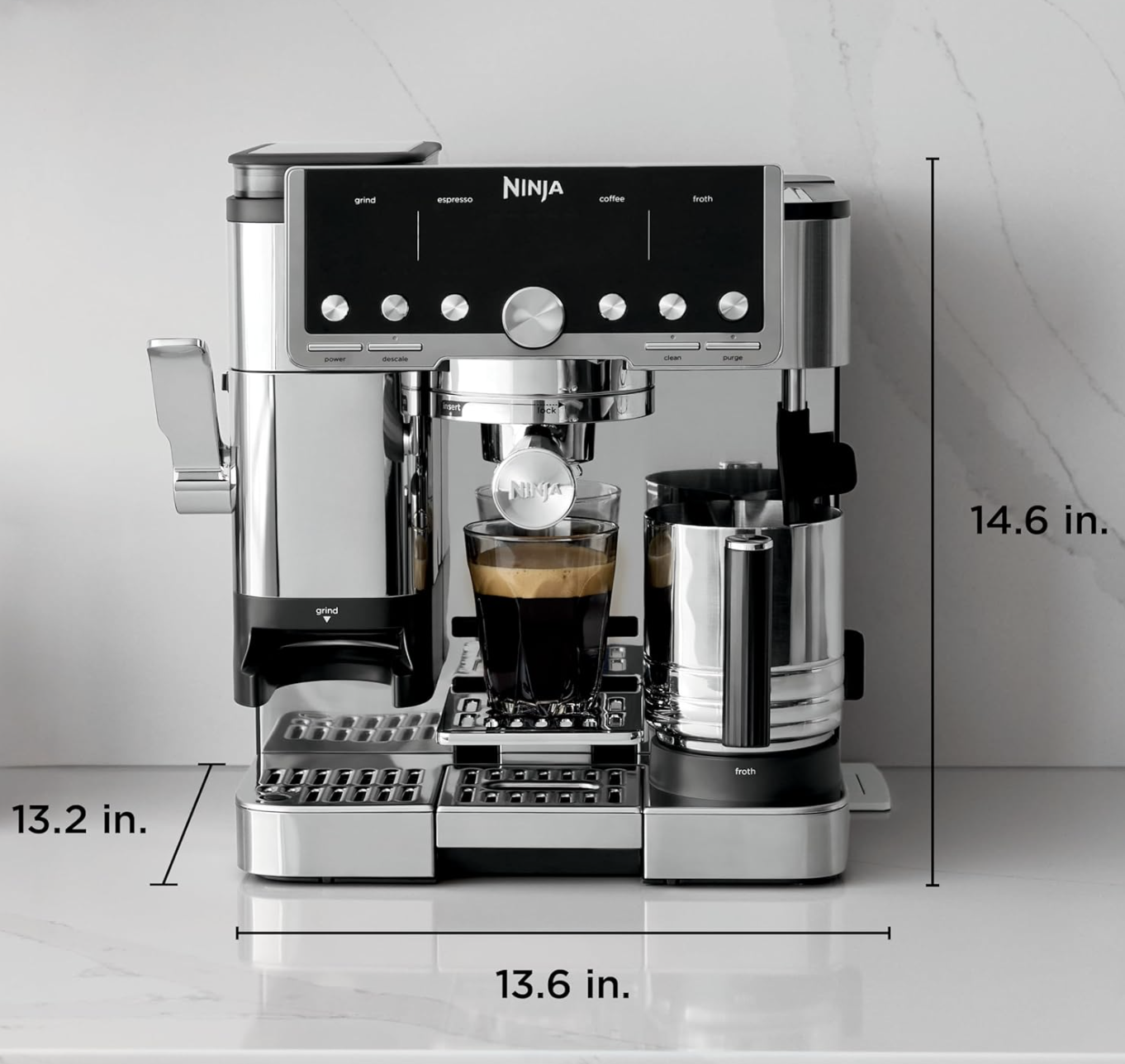 Ninja Luxe Café Premier Espresso Machine, view 2