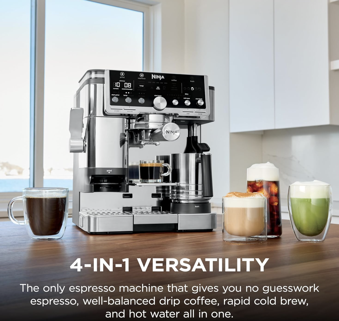 Ninja Luxe Café Premier Espresso Machine, view 3