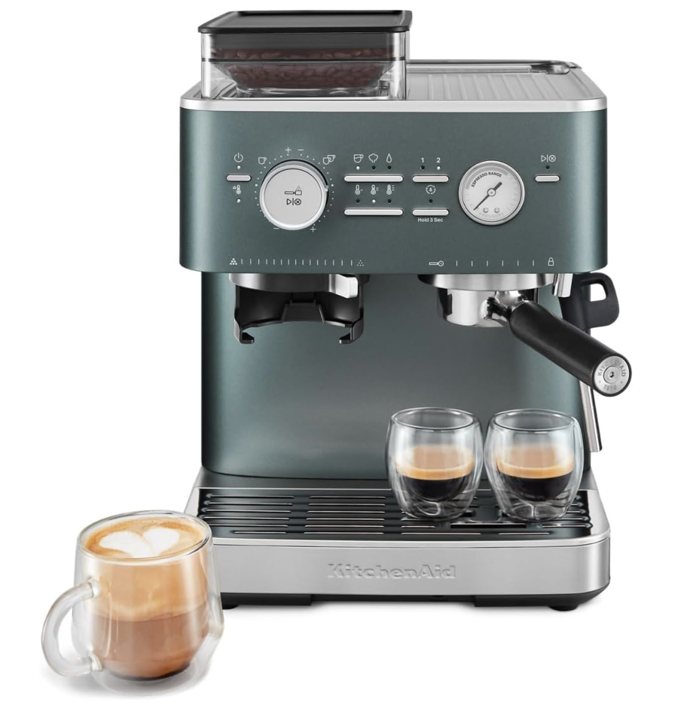 KitchenAid KitchenAid Semi-Automatic Espresso Machine with Burr Grinder